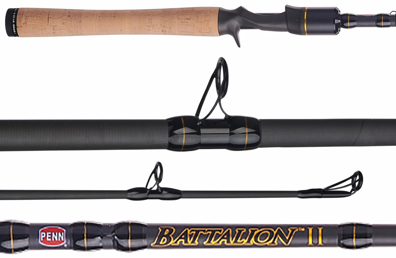 Penn Battalion II Inshore Casting Rods 1 Penn Battalion II Inshore Casting Rods